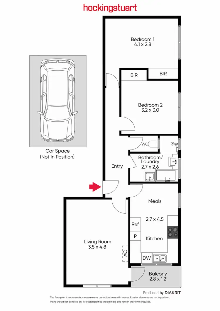 Floorplan of Homely apartment listing, 8/15 Kelvin Grove, Prahran VIC 3181