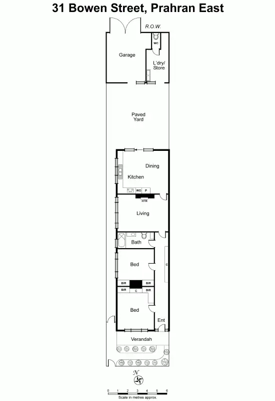 Floorplan of Homely house listing, 31 Bowen Street, Prahran VIC 3181