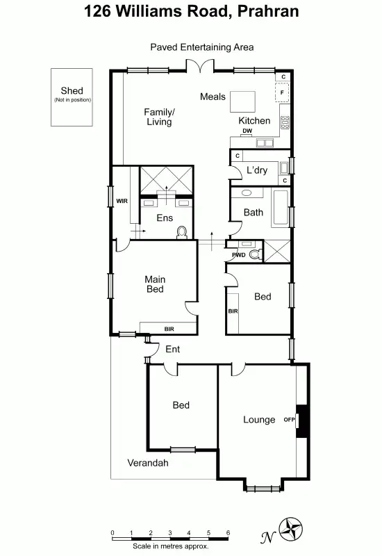 Floorplan of Homely house listing, 126 Williams Road, Prahran VIC 3181