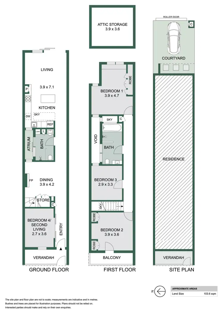 Floorplan of Homely house listing, 12 Ruthven Street, Bondi Junction NSW 2022