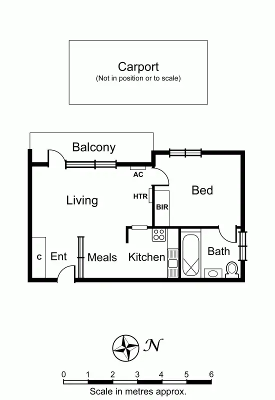 Floorplan of Homely apartment listing, 7/52 Sutherland Road, Armadale VIC 3143