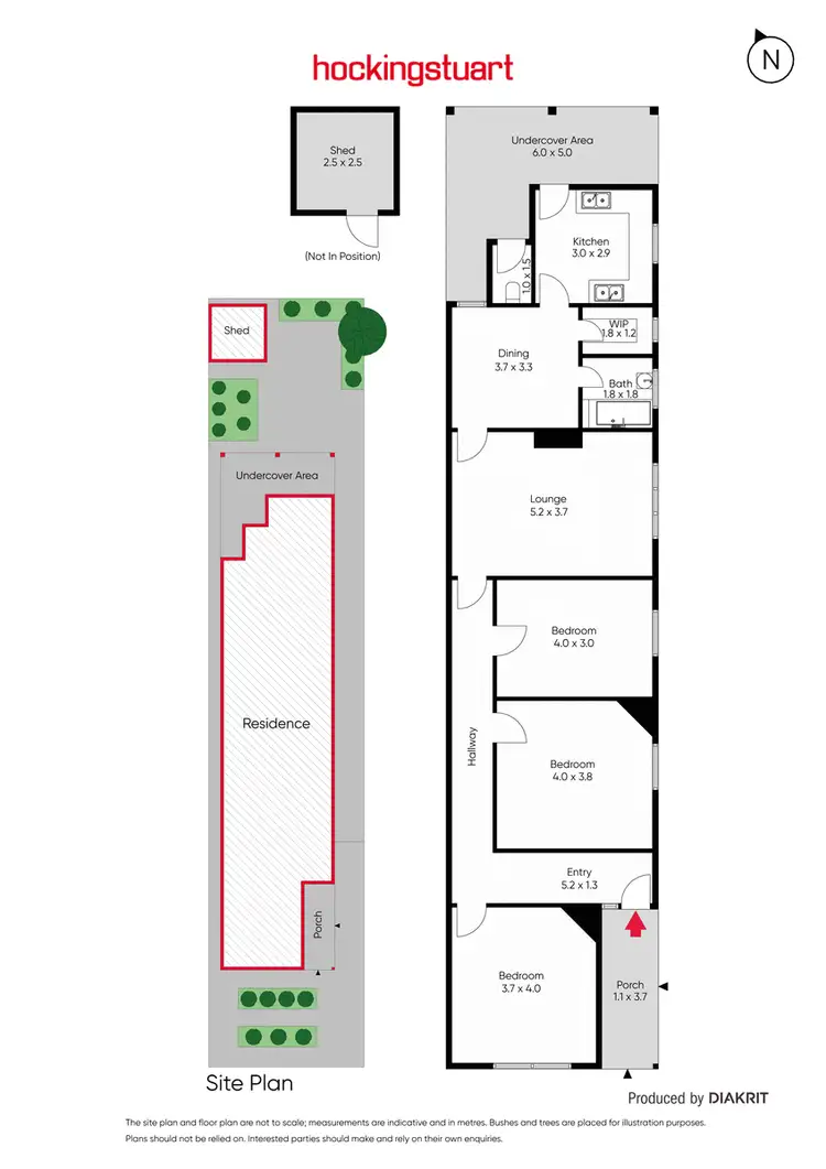 Floorplan of Homely house listing, 277 Dandenong Road, Prahran VIC 3181
