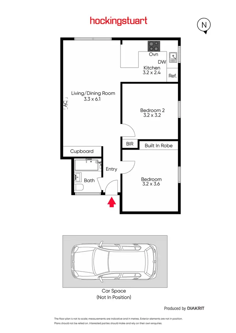Floorplan of Homely apartment listing, 12/1 Duncraig Avenue, Armadale VIC 3143