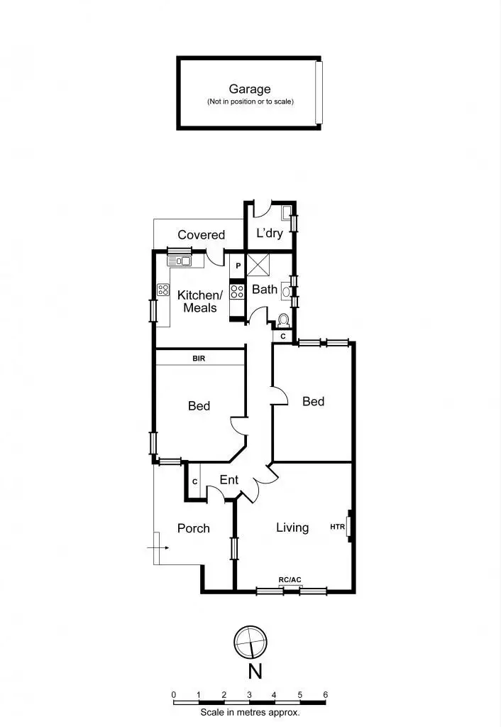 Floorplan of Homely apartment listing, 1/6 Elm Grove, Armadale VIC 3143