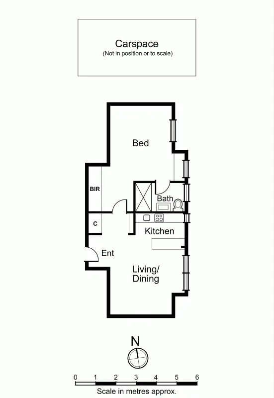 Floorplan of Homely apartment listing, 13/37 Greville Street, Prahran VIC 3181