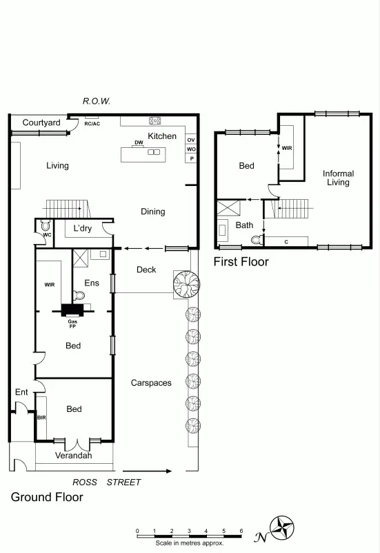 Floorplan of Homely house listing, 20 Ross Street, Elsternwick VIC 3185
