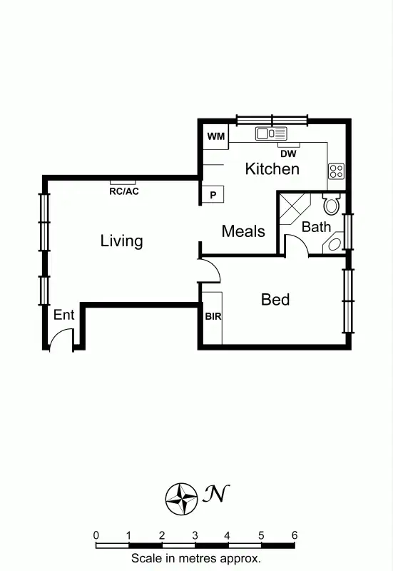 Floorplan of Homely apartment listing, 7/25 Clarence Street, Malvern East VIC 3145