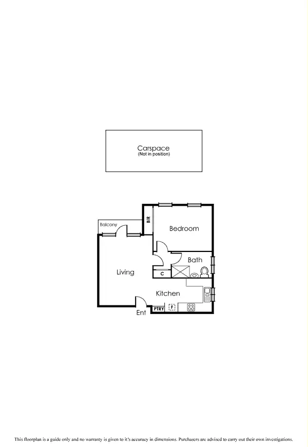 Floorplan of Homely apartment listing, 5/74 Denbigh Road, Armadale VIC 3143