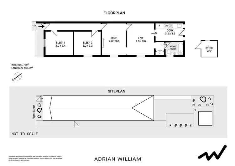 Floorplan of Homely house listing, 5 Pigott Street, Dulwich Hill NSW 2203