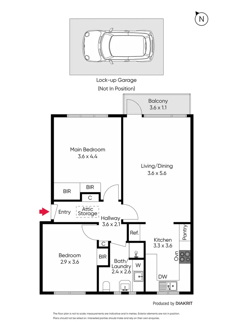 Floorplan of Homely apartment listing, 7/36 Grandview Grove, Prahran VIC 3181