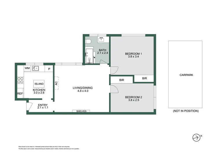 Floorplan of Homely apartment listing, 5/29 Hunter Street, Malvern VIC 3144