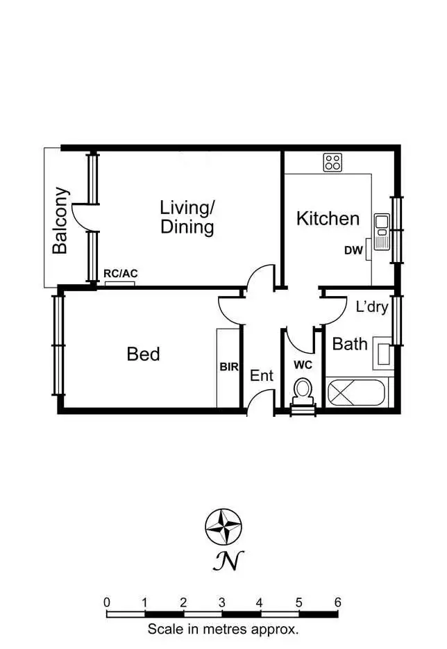 Floorplan of Homely apartment listing, 5/64 Stanhope Street, Malvern VIC 3144