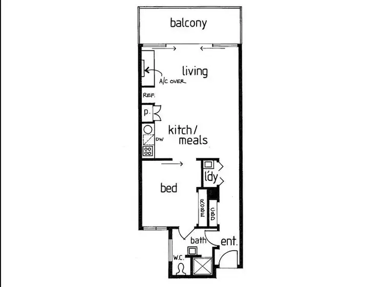 Floorplan of Homely apartment listing, 19/2 King Street, Prahran VIC 3181