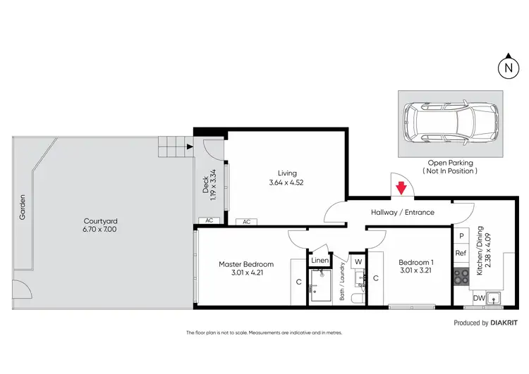 Floorplan of Homely apartment listing, 2/10 Osborne Avenue, Glen Iris VIC 3146