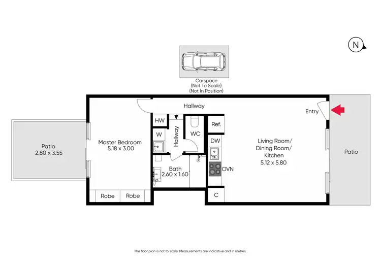 Floorplan of Homely apartment listing, 104/10 Hillingdon Place, Prahran VIC 3181