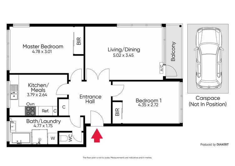 Floorplan of Homely apartment listing, 6/299 Dandenong Road, Prahran VIC 3181