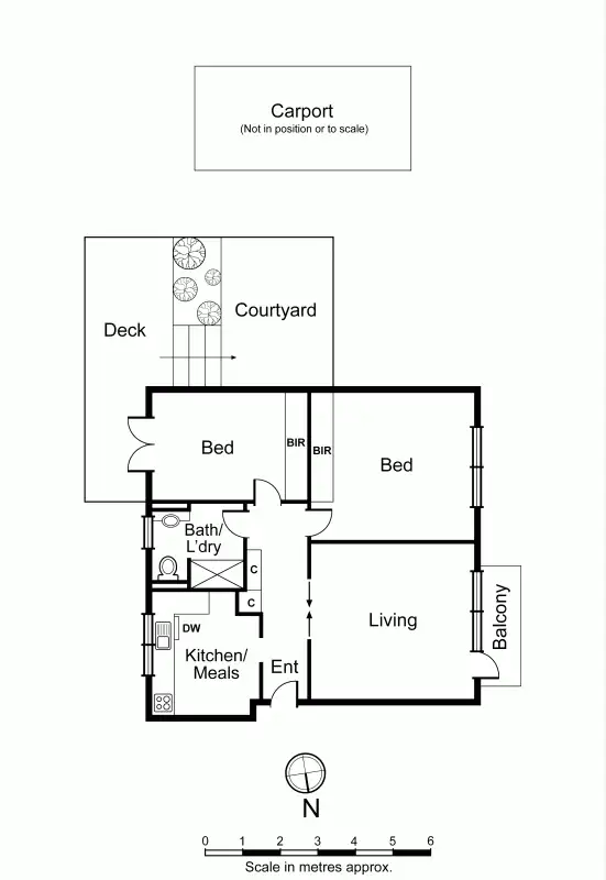 Floorplan of Homely apartment listing, 5/13 Wanda Road, Caulfield North VIC 3161