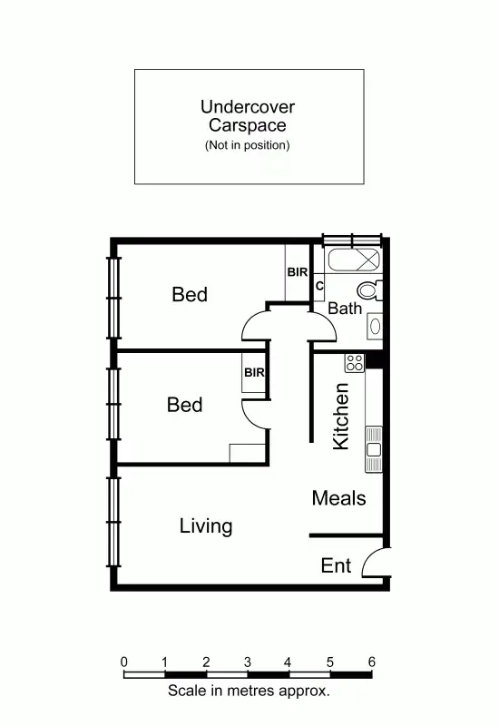 Floorplan of Homely apartment listing, 9/26 Gladstone Avenue, Armadale VIC 3143