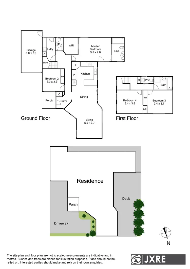 Floorplan of Homely townhouse listing, 2/1 Manatunga Street, Clayton VIC 3168