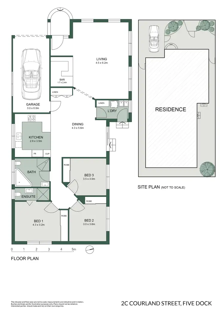 Floorplan of Homely house listing, 2C Courland Street, Five Dock NSW 2046
