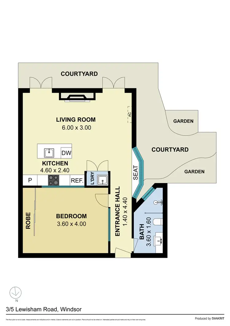 Floorplan of Homely apartment listing, 3/5 Lewisham Road, Prahran VIC 3181