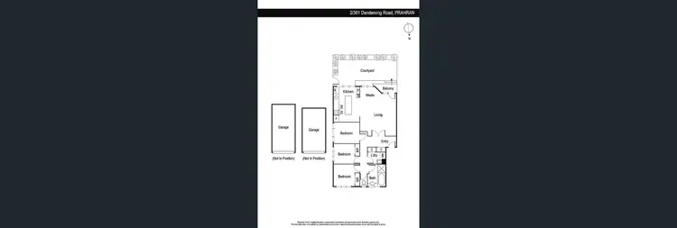 Floorplan of Homely apartment listing, 2/301 Dandenong Road, Prahran VIC 3181