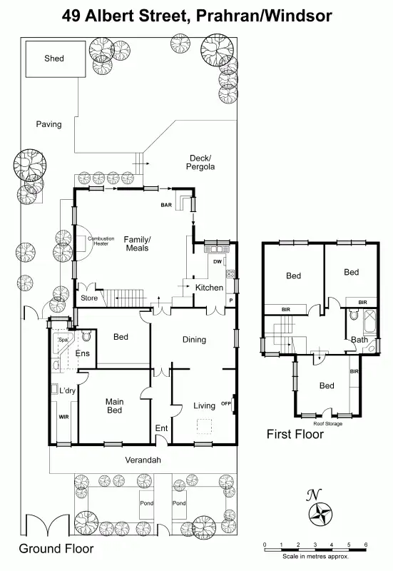 Floorplan of Homely house listing, 49 Albert Street, Prahran VIC 3181