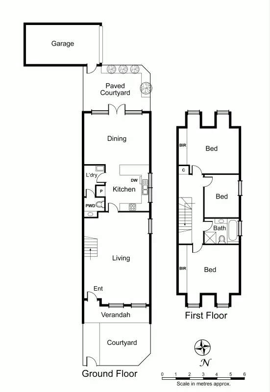 Floorplan of Homely house listing, 4/24 Green Street, Prahran VIC 3181
