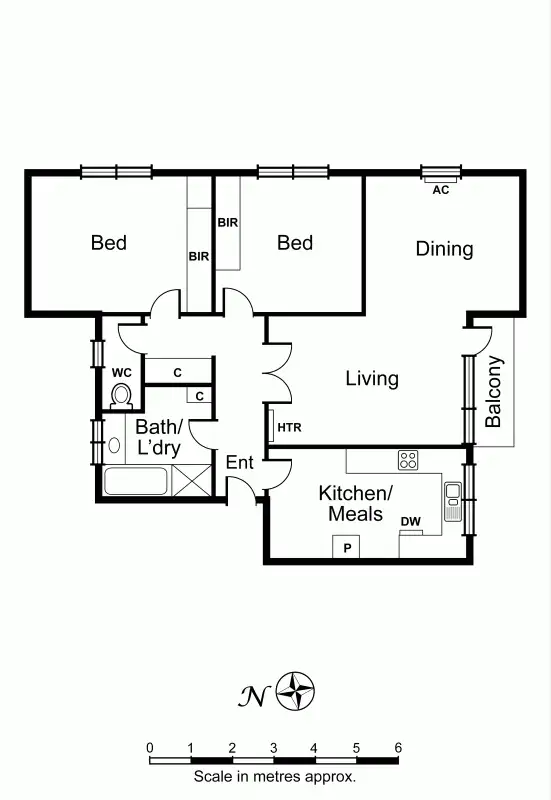 Floorplan of Homely apartment listing, 5/35 Winter Street, Malvern VIC 3144