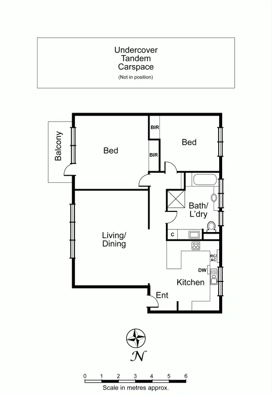 Floorplan of Homely apartment listing, 9/9 Barnato Grove, Armadale VIC 3143
