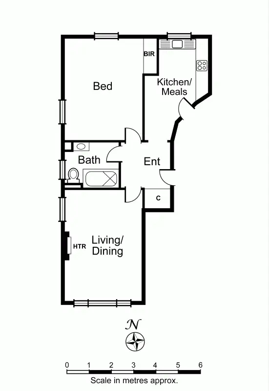 Floorplan of Homely apartment listing, 2/39 Eildon Road, St Kilda VIC 3182