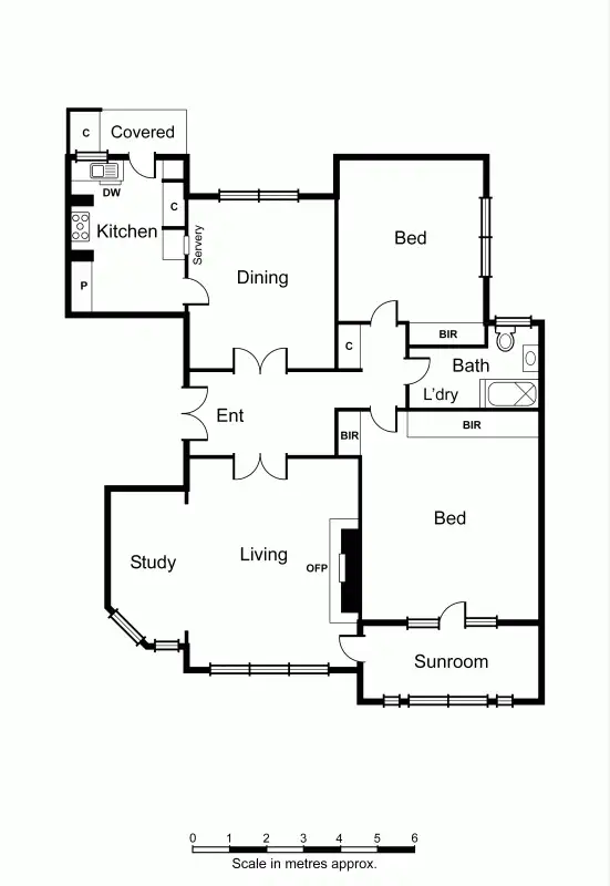 Floorplan of Homely apartment listing, 2/371 Dandenong Road, Armadale VIC 3143