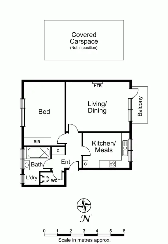 Floorplan of Homely apartment listing, 7/18-20 St Georges Road, Armadale VIC 3143