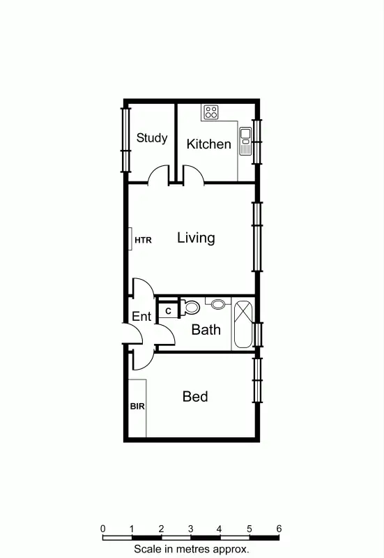 Floorplan of Homely apartment listing, 13/23 Kooyong Road, Armadale VIC 3143