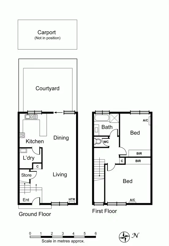 Floorplan of Homely apartment listing, 4/1541 Malvern Road, Glen Iris VIC 3146