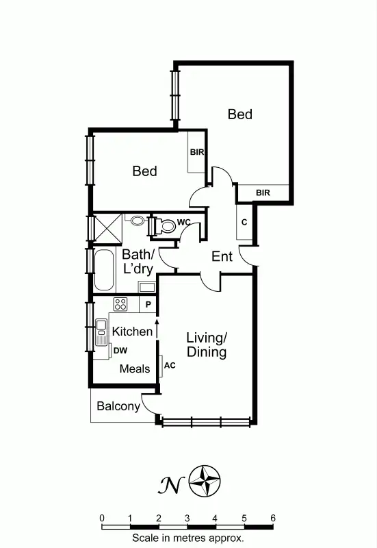 Floorplan of Homely apartment listing, 11/10 Denbigh Road, Armadale VIC 3143