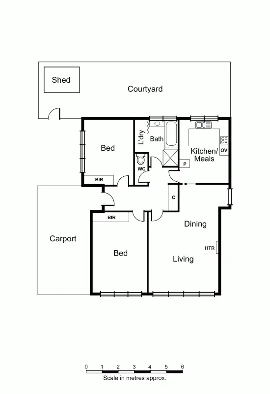 Floorplan of Homely apartment listing, 11/1231 Malvern Road, Malvern VIC 3144