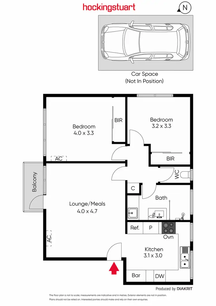 Floorplan of Homely apartment listing, 2/43 Williams Road, Prahran VIC 3181