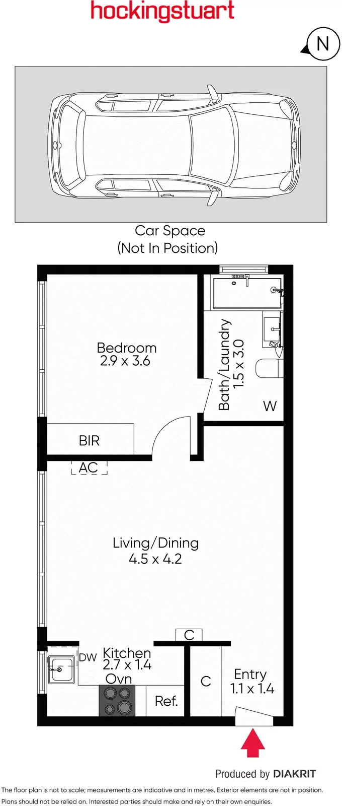 Floorplan of Homely apartment listing, 5/299 Dandenong Road, Prahran VIC 3181
