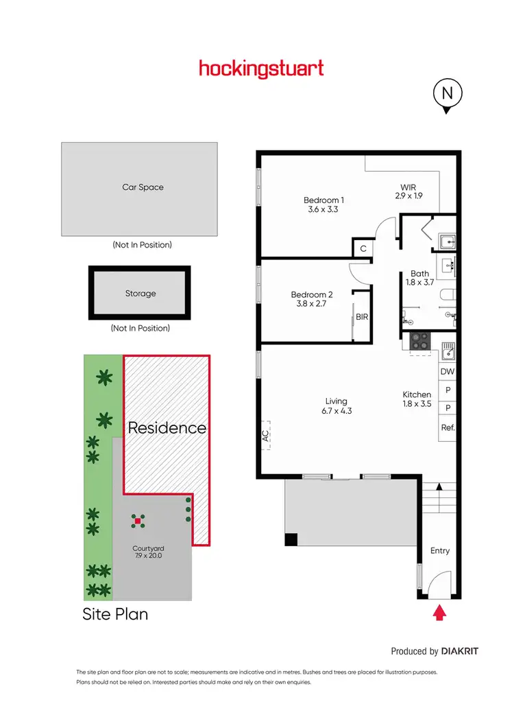 Floorplan of Homely apartment listing, 24/62 Wattletree Road, Armadale VIC 3143