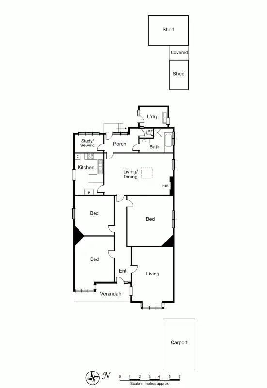 Floorplan of Homely house listing, 20 Kelvin Grove, Prahran VIC 3181