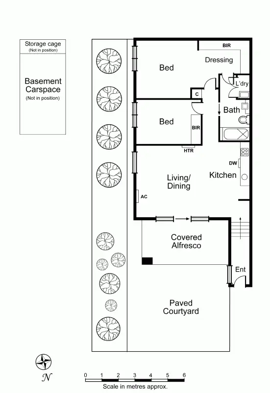 Floorplan of Homely apartment listing, 24/62 Wattletree Road, Armadale VIC 3143