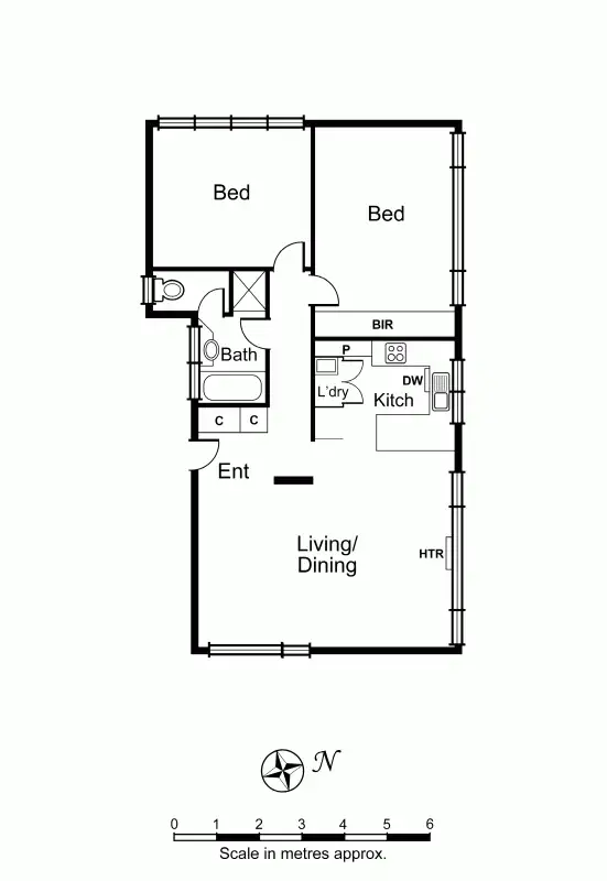 Floorplan of Homely apartment listing, 7/1 Kooyong Road, Armadale VIC 3143