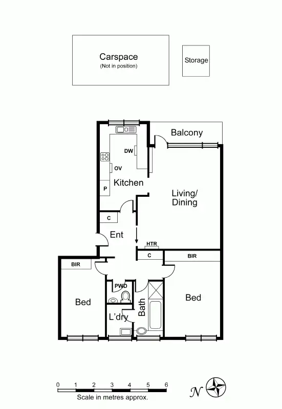 Floorplan of Homely apartment listing, 9/31-33 Wattletree Road, Armadale VIC 3143