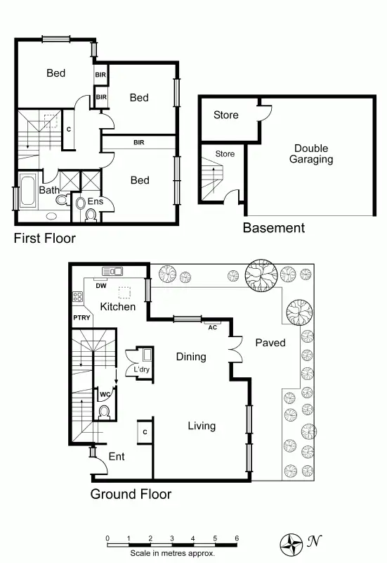 Floorplan of Homely townhouse listing, 4/769 High Street, Armadale VIC 3143