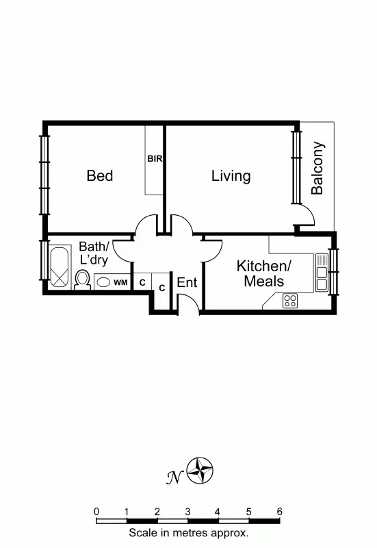 Floorplan of Homely apartment listing, 9/30 Chomley Street, Prahran VIC 3181