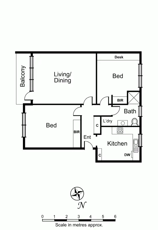 Floorplan of Homely unit listing, 3/7 Wattletree Road, Armadale VIC 3143