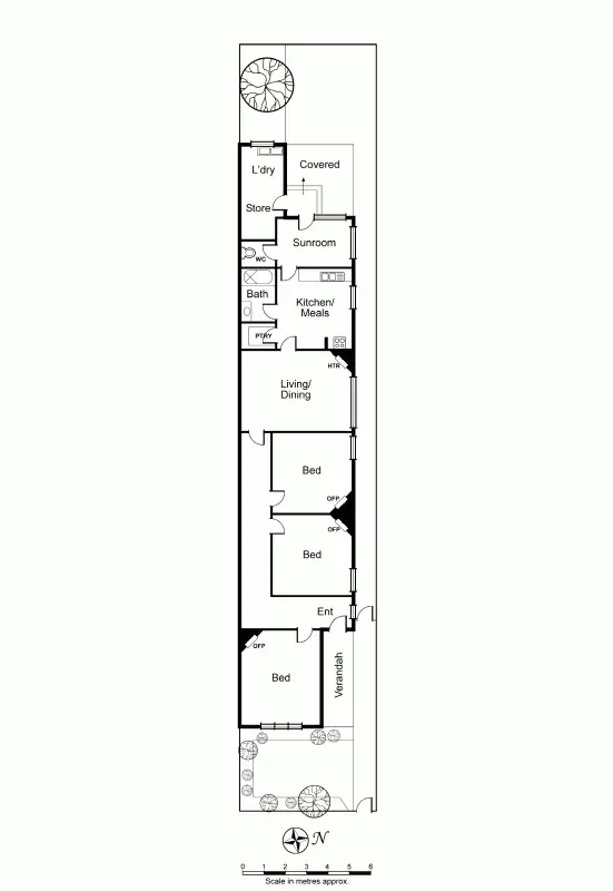 Floorplan of Homely house listing, 49 Chomley Street, Prahran VIC 3181