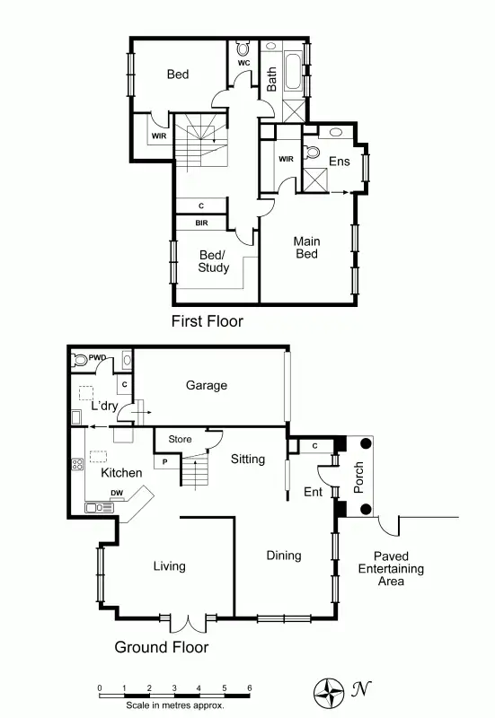 Floorplan of Homely house listing, 3/6 Cawkwell Street, Malvern VIC 3144