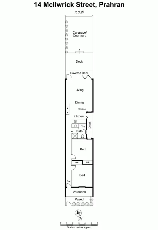 Floorplan of Homely house listing, 14 Mcilwrick Street, Prahran VIC 3181